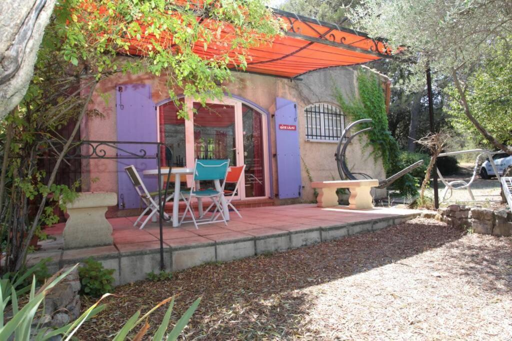 Gite Avec Piscine Et Climatisation Buzignargues Extérieur photo